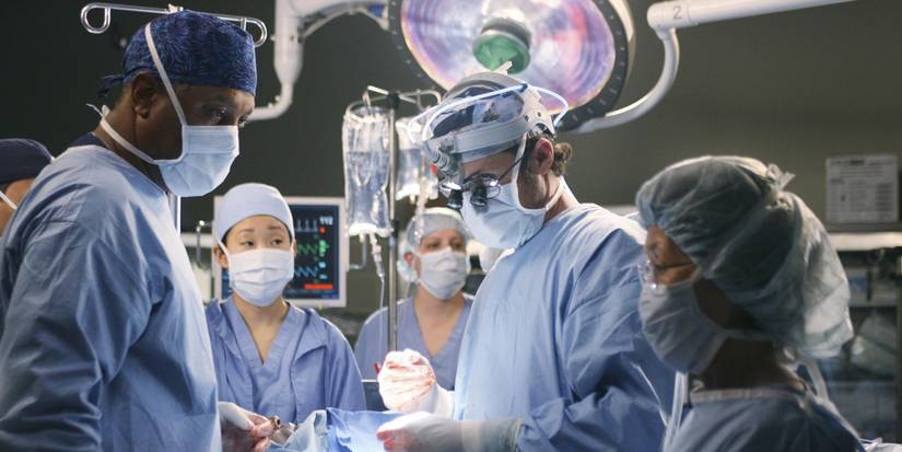 Anesthesia is administered before a surgery in Grey's Anatomy