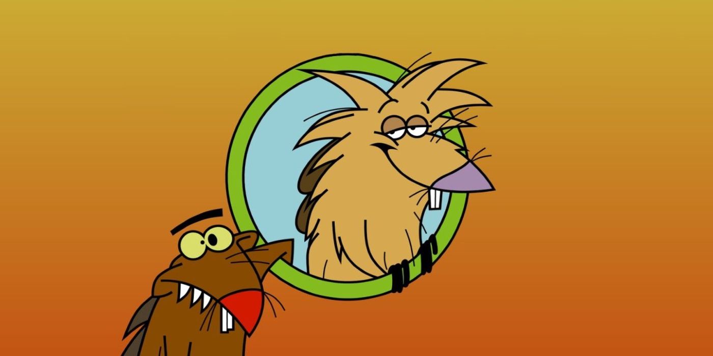 Promotional image for Nickelodeon's Angry Beavers.