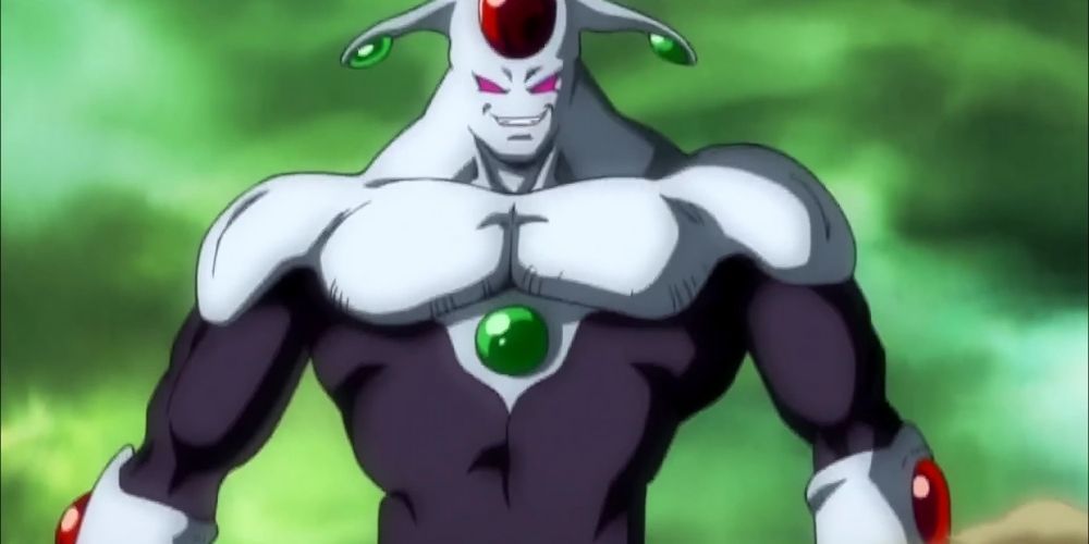 Anilaza from Universe 3 in the Dragon Ball anime.