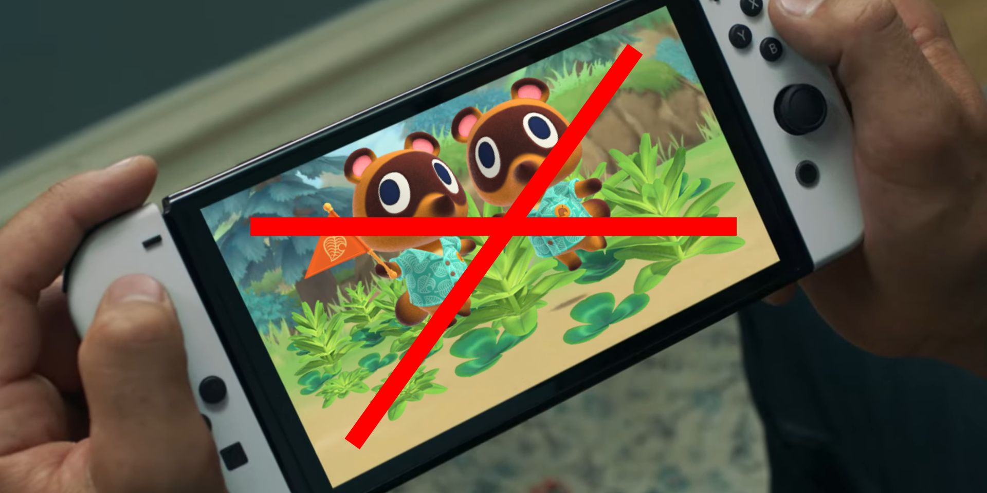 Animal Crossing New Horizons Missing Nintendo Switch OLED Trailer