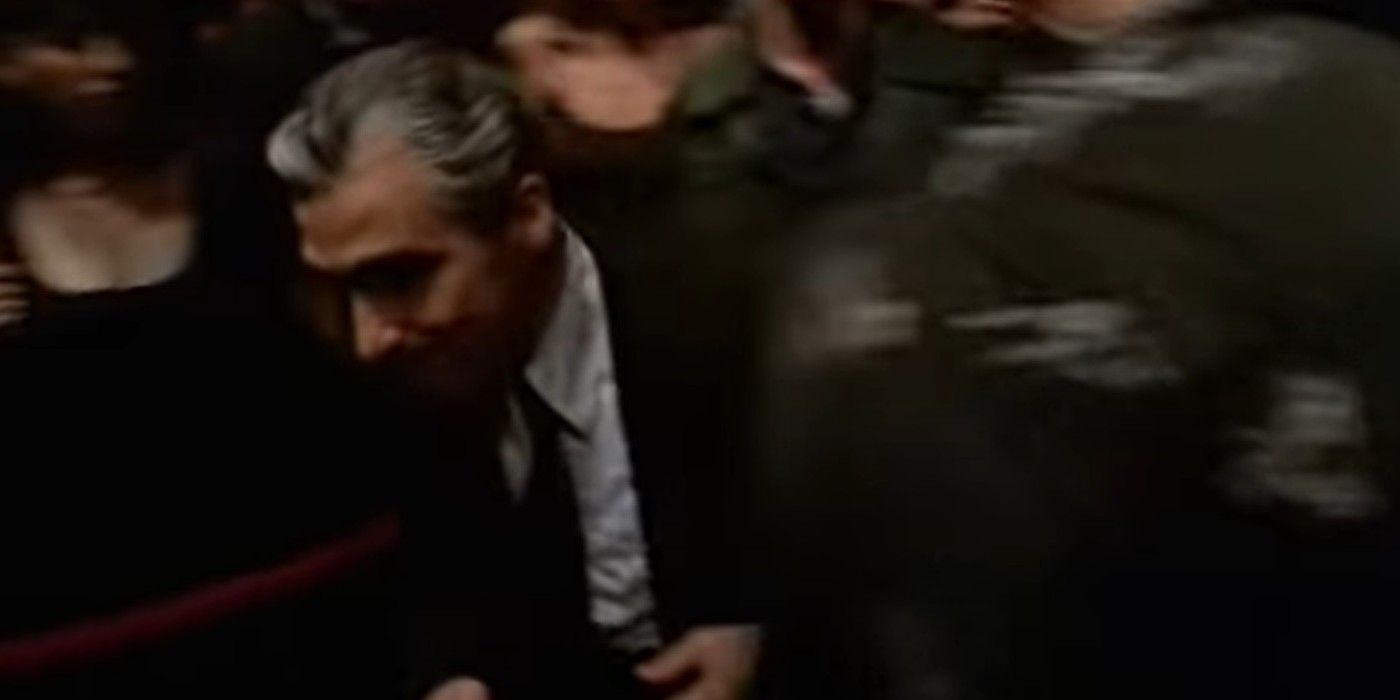 Anthony Caso as Martin Scorsese entering a club in The Sopranos