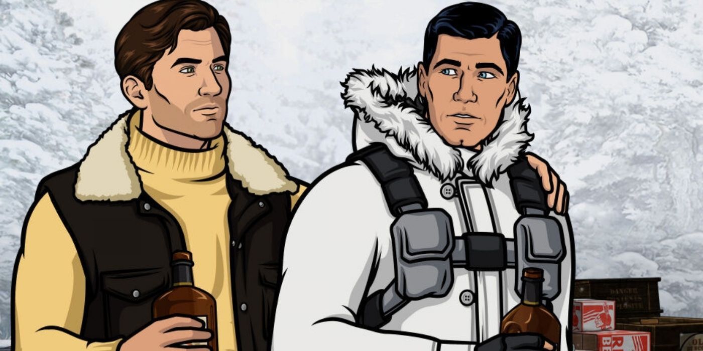 Lucas Troy and Sterling Archer in Archer