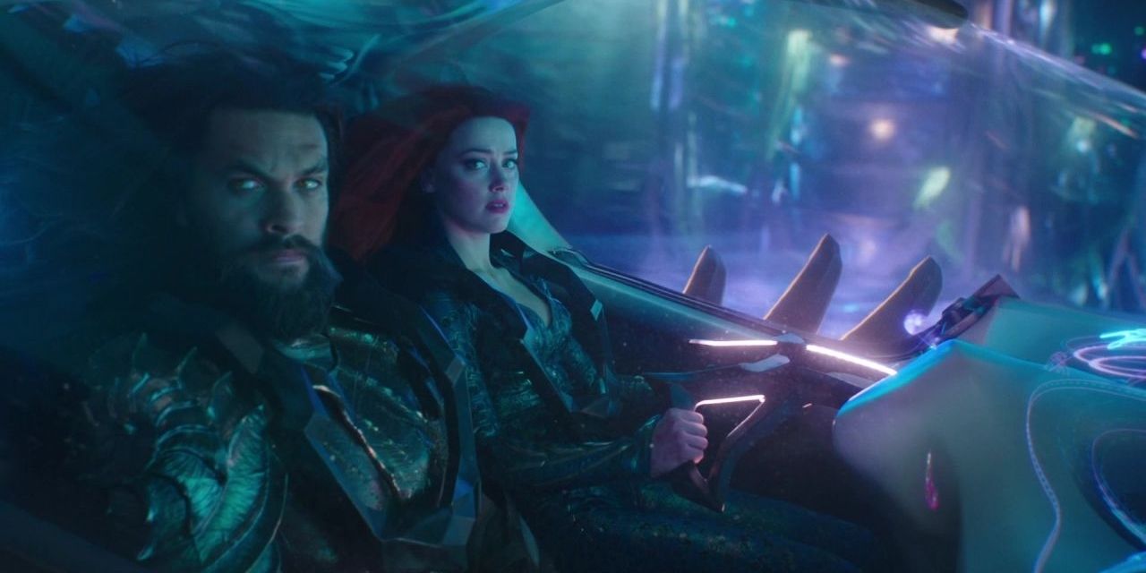 Arthur Mera in the ship in Aquaman (2018)