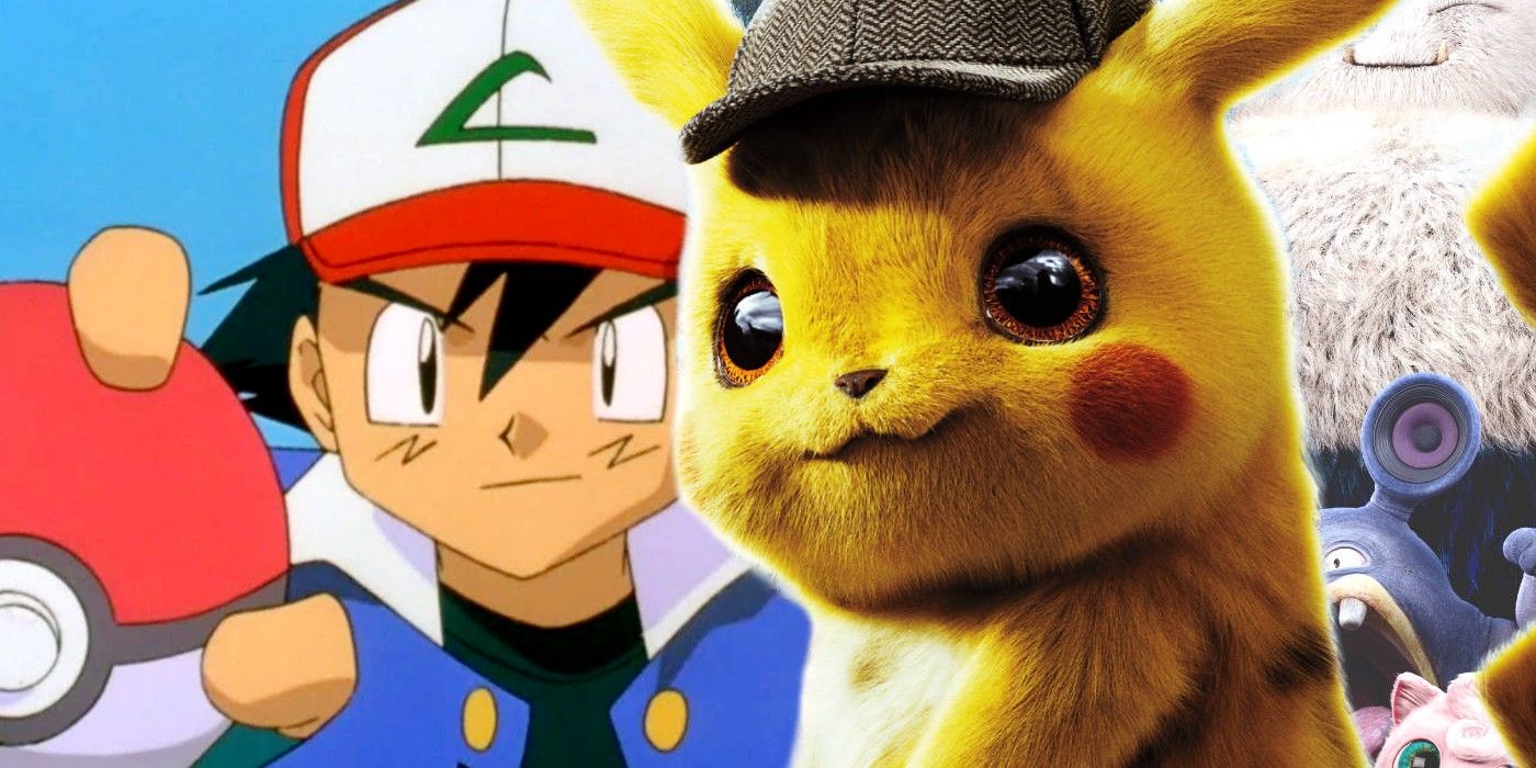 Ash Ketchum and Detective Pikachu in Pokemon