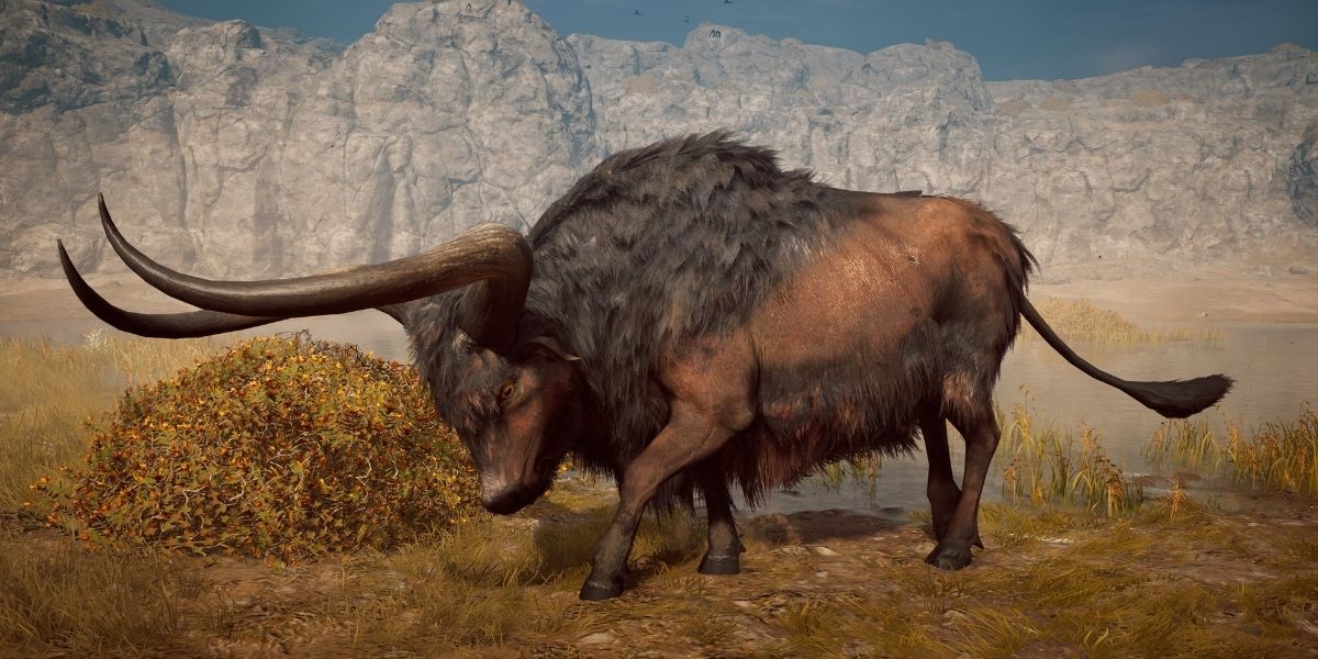 The Kretan Bull as see in Assassin's-Creed-Odyssey