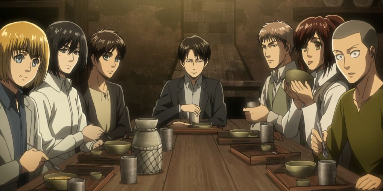 Levi's handpicked squad in the Attack on Titan anime.