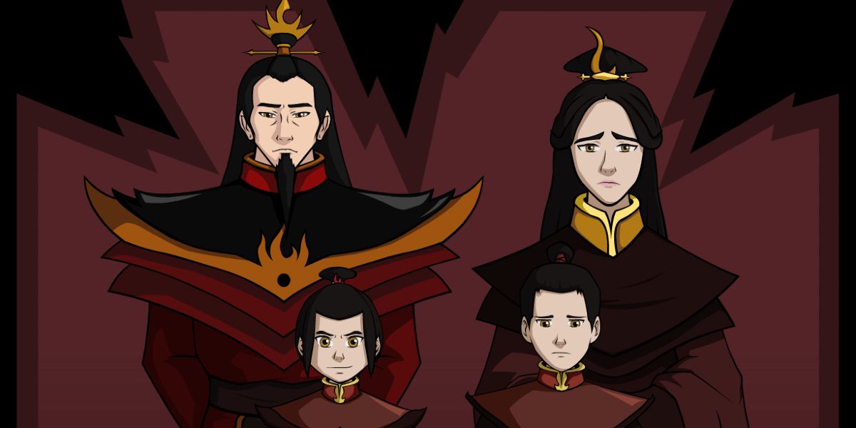 The Fire Nation royals in Avatar The Last Airbender.