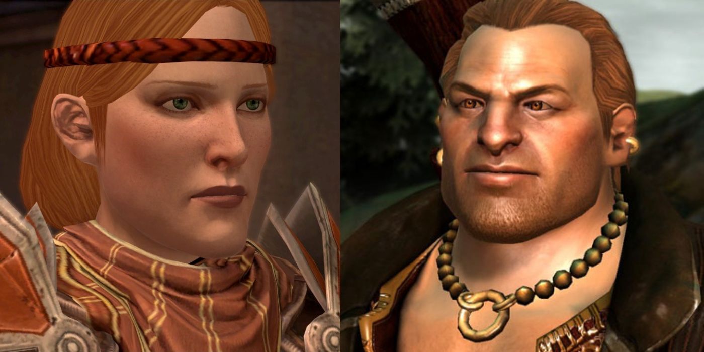 Aveline and Varric from Dragon Age 2