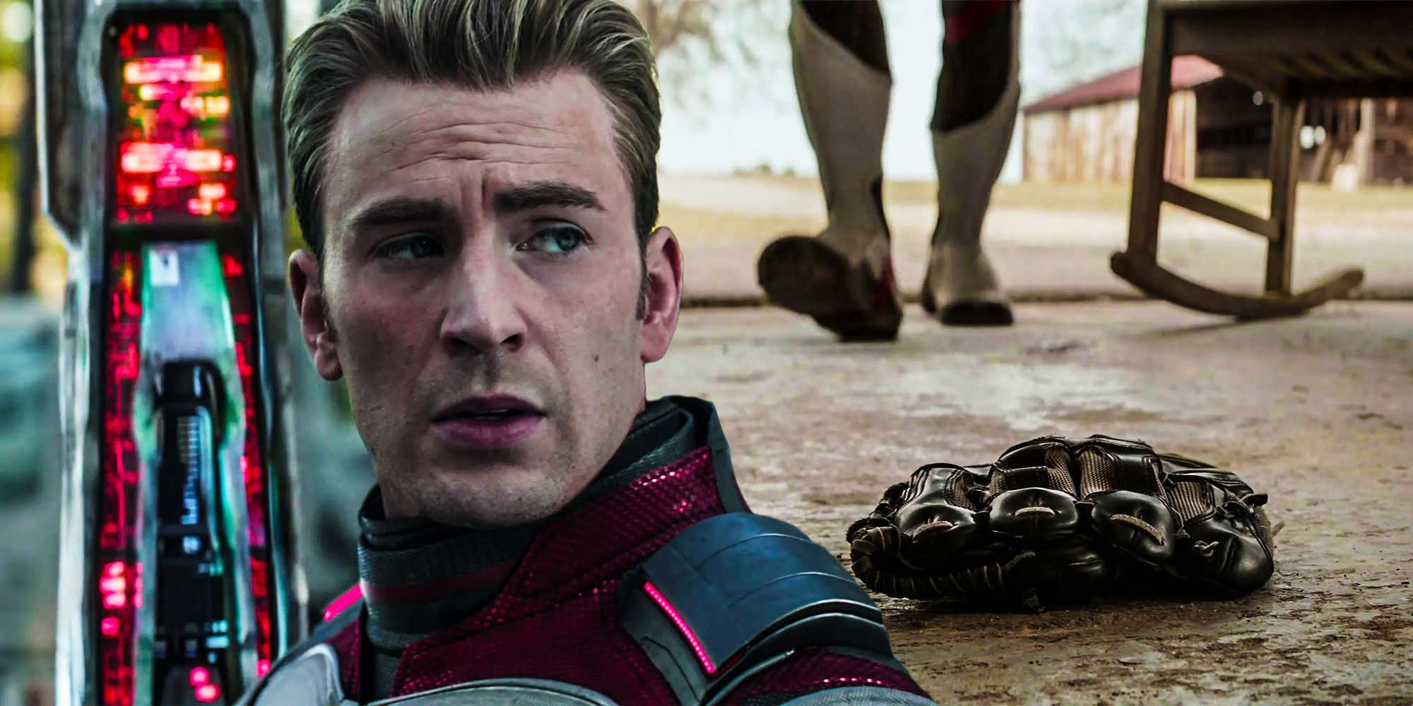 Avengers Endgame created one branched timeline Steve did not fix Baseball glove