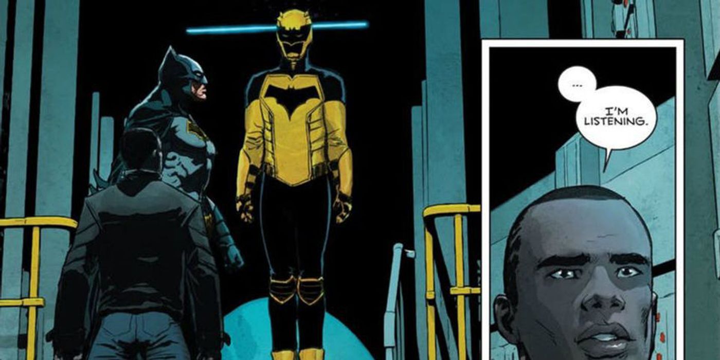 Batman offers Duke Thomas The Signal costume in DC Comics