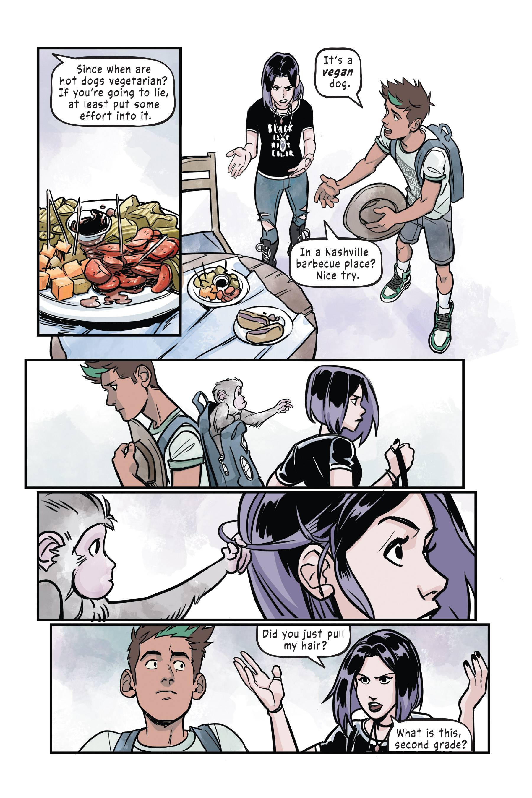 Exclusive First Look Dc S Teen Titans Beast Boy Loves Raven