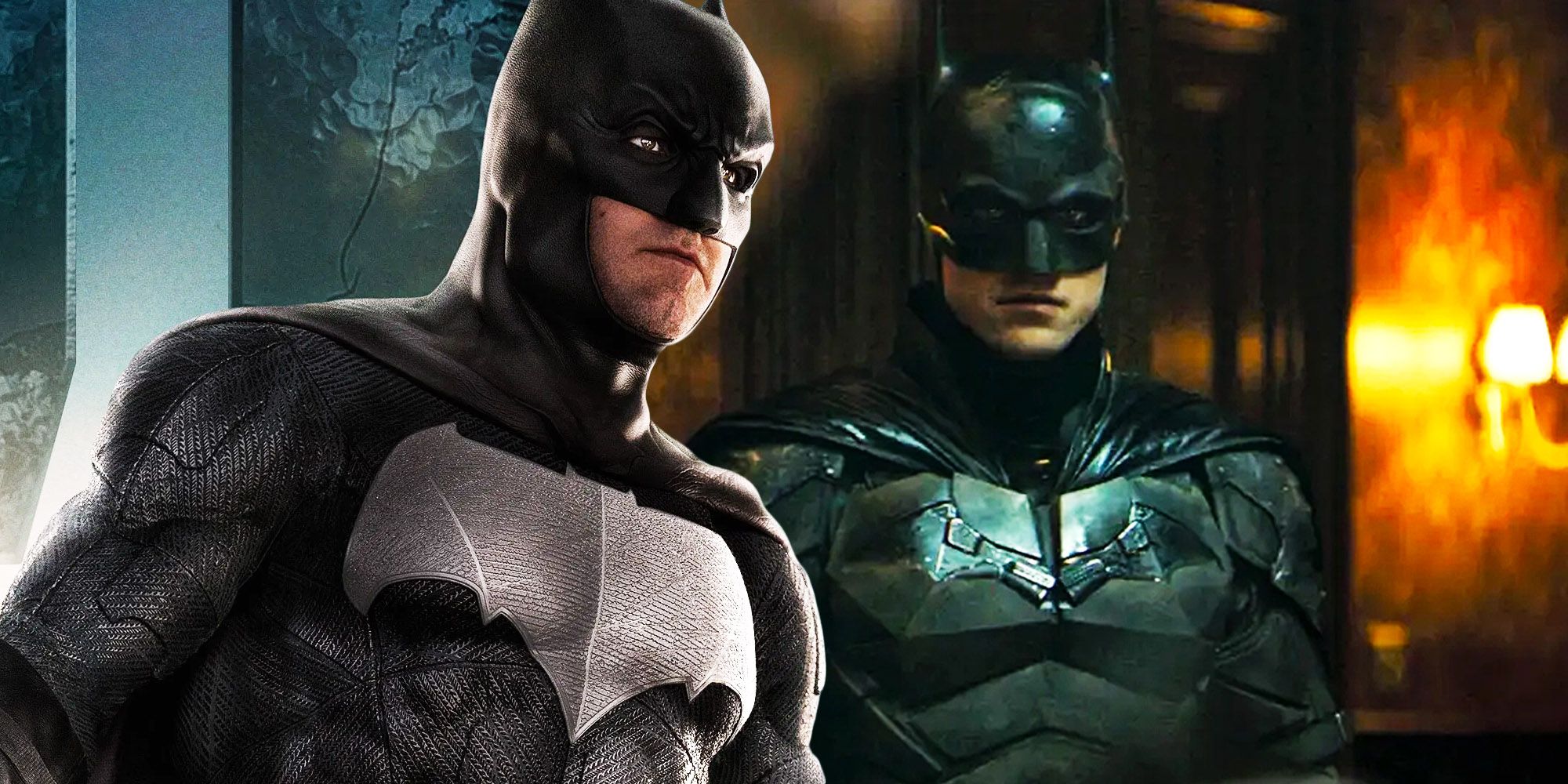 Ben Affleck Batman movie compared to Robert Pattinson the batman