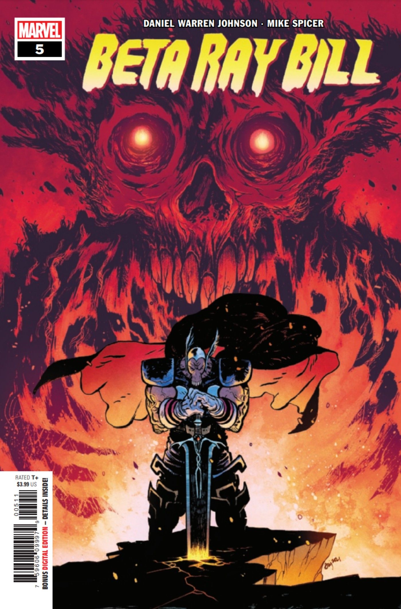 Beta Ray Bill #5 preview cover