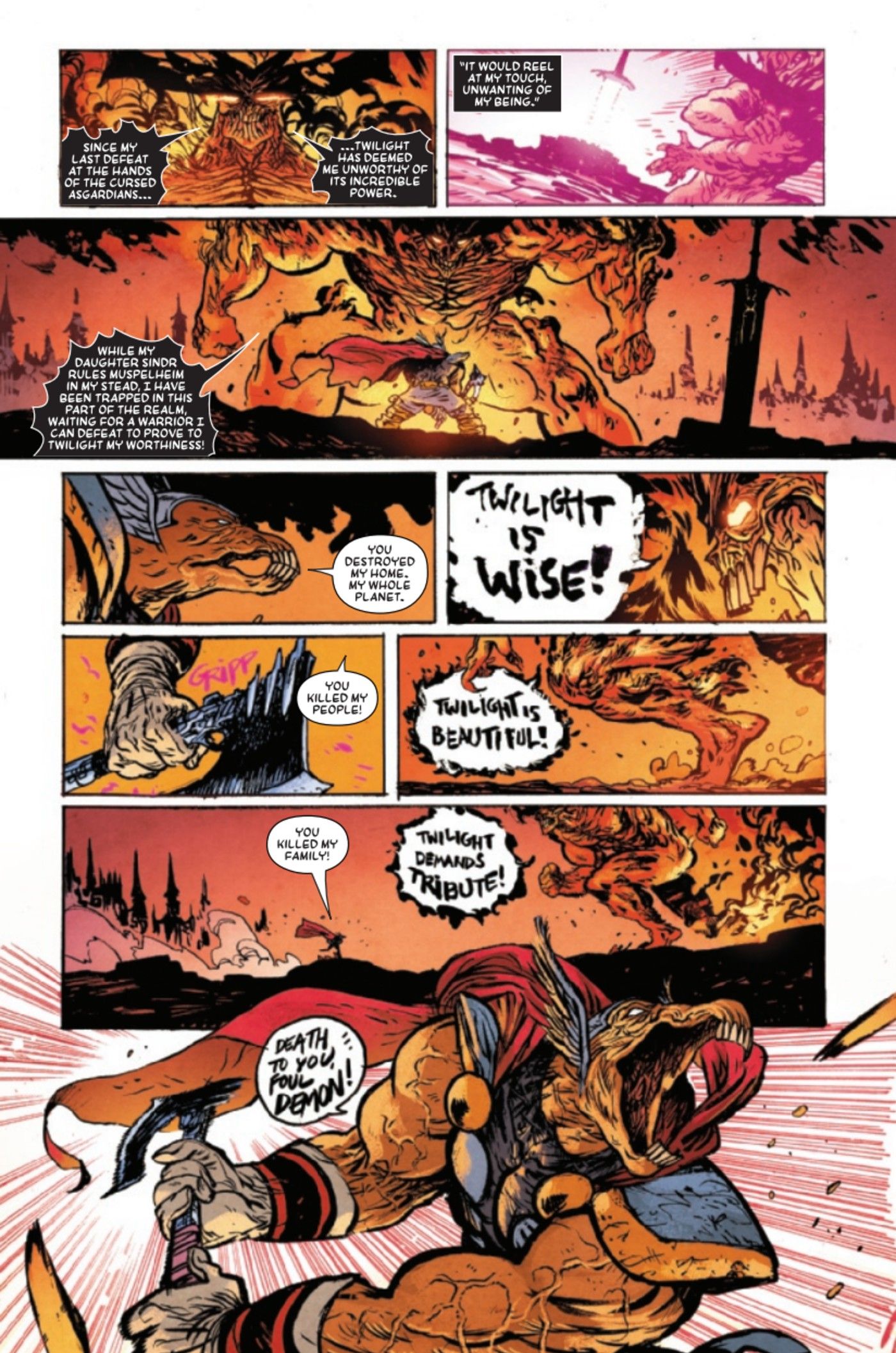 Beta Ray Bill #5 preview page 1