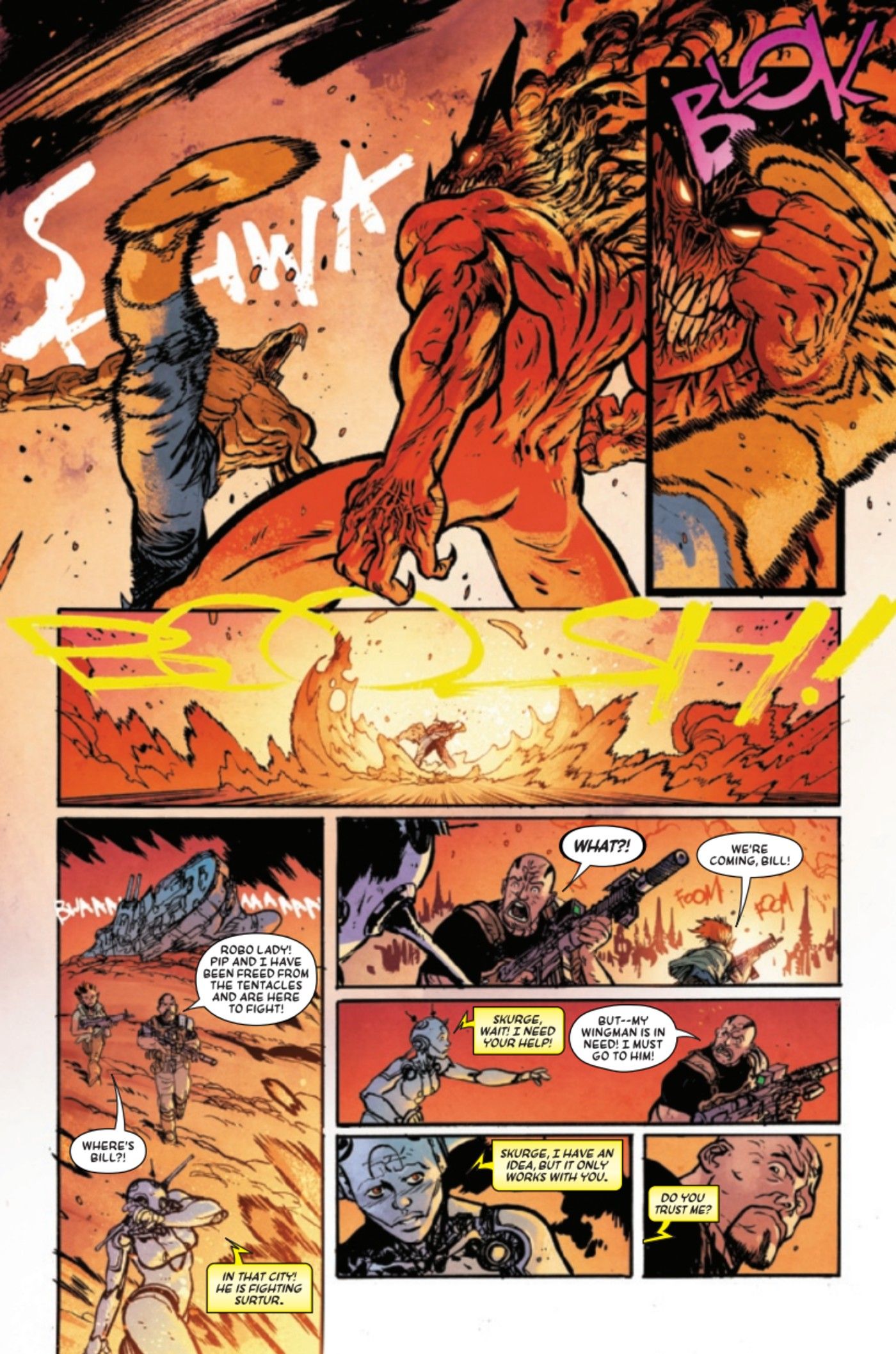 Beta Ray Bill #5 preview page 4