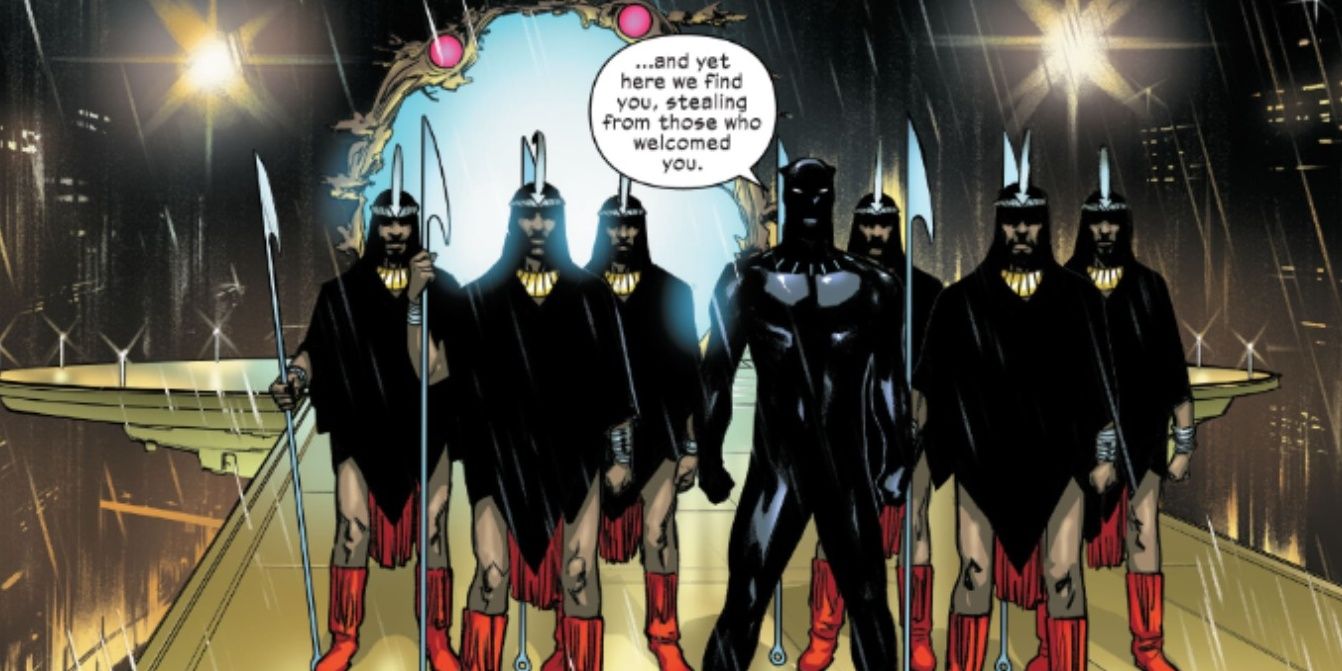 Black Panther and Wakandan Priests in Marvel comics
