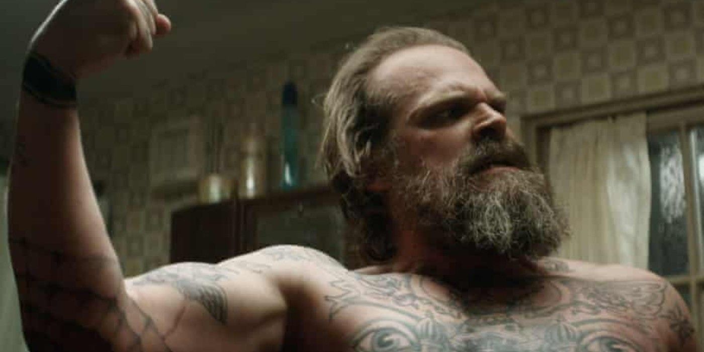 Does david harbour have tattoos in real life