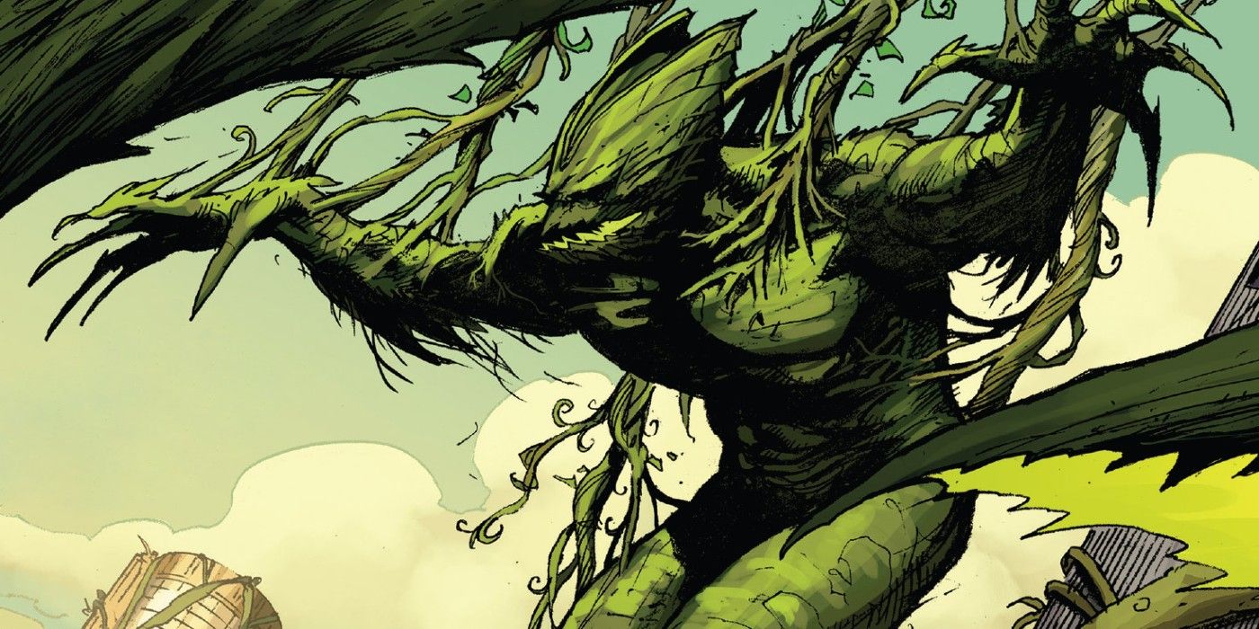 The Green and plant like Blackheath in Marvel Comics