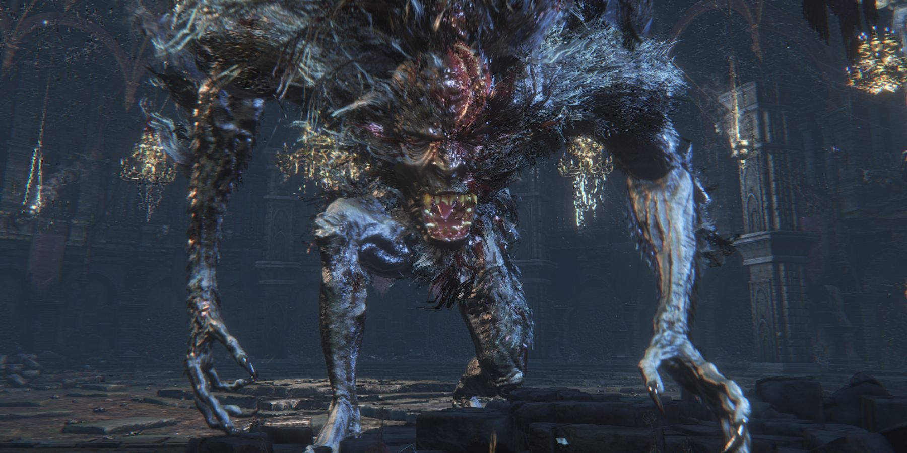 Bloodborne The 10 Hardest Bosses Ranked   Bloodborne Bloodletting Beast 