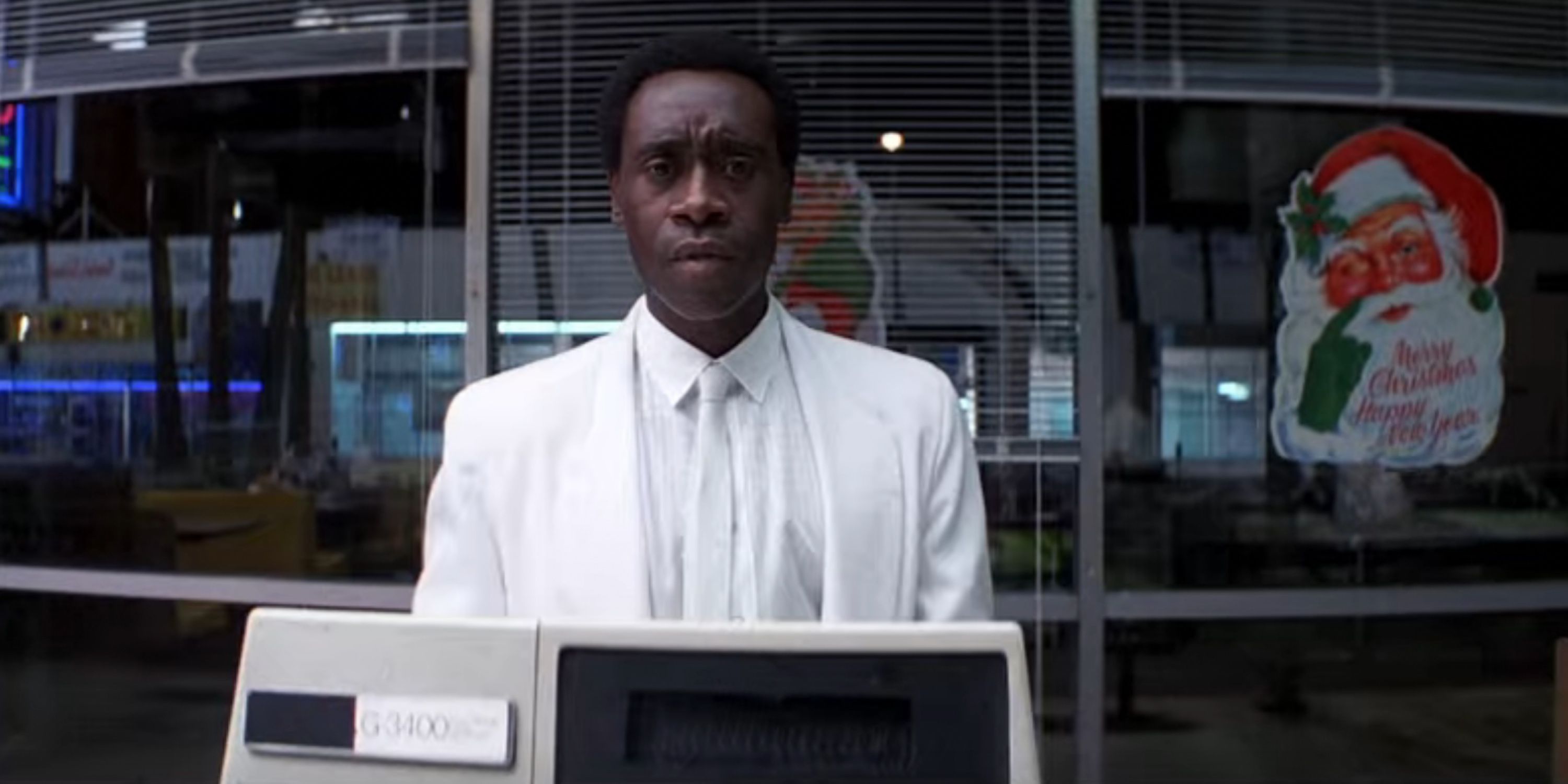 Don Cheadle as Buck Swope in Boogie Nights.