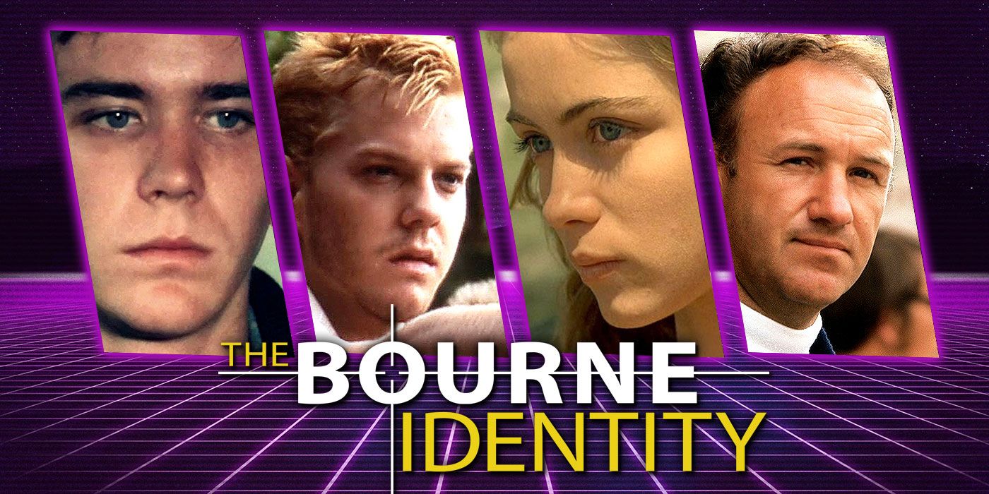 Timothy Hutton, Kiefer Sutherland, Emmanuelle Beart & Gene Hackman in 1980s The Bourne Identity