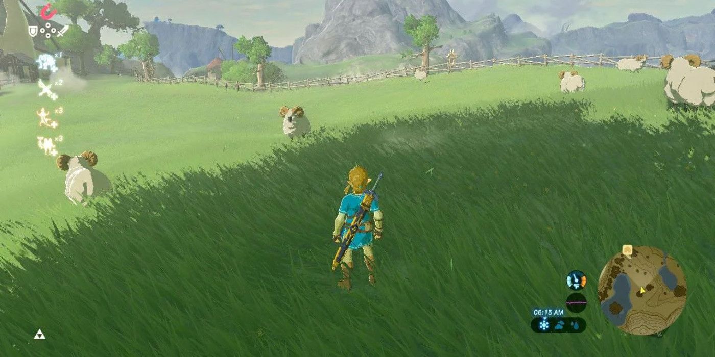 Breath of the Wild Sheep Sunny Hilltop