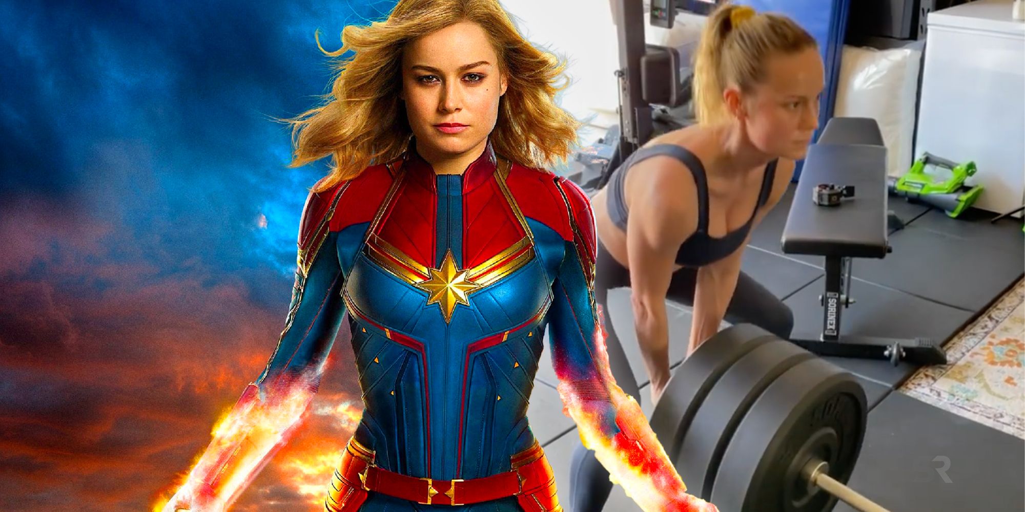 Captain Marvel 2 Brie Larson Training