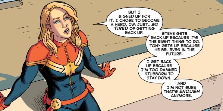 A Marvel rámutatott, hogy mi az igazi különbség Vasember és Amerika Kapitány között 12 Captain Marvel 30 Iron Man Captain America.jpg?q=50&fit=crop&w=740&h=370&dpr=1