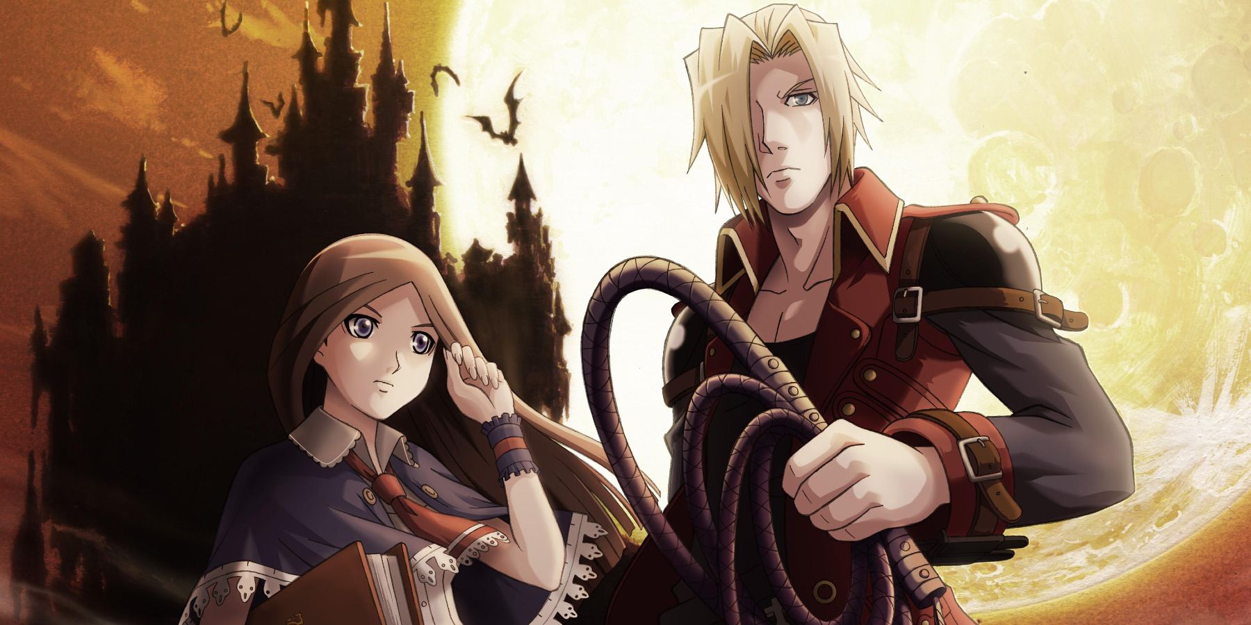 Charlotte Aulin and Jonathan Morris from Castlevania Portrait Of Ruin