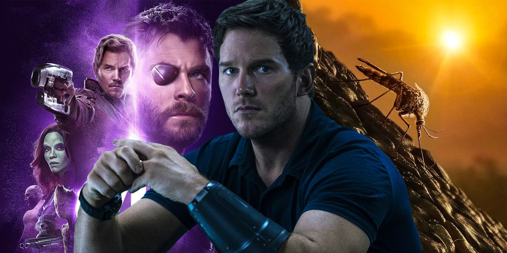 Chris Pratt tomorrow War Thor Love and Thunder Jurassic park Dominion