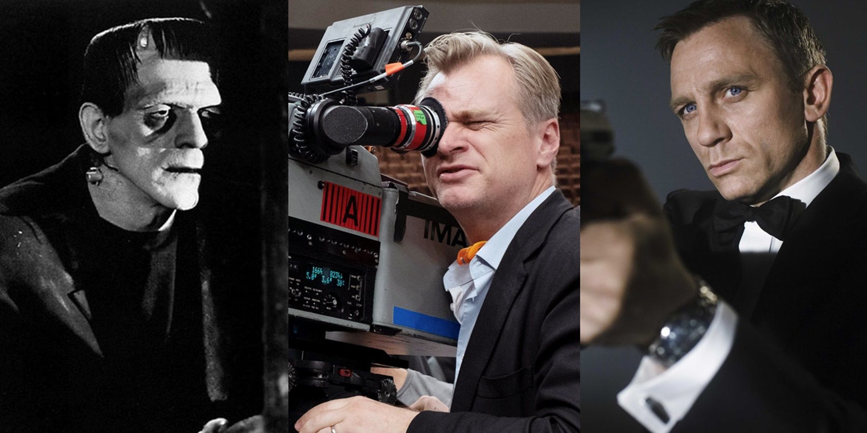 Christopher Nolan, James Bond, and Frankenstein's monster