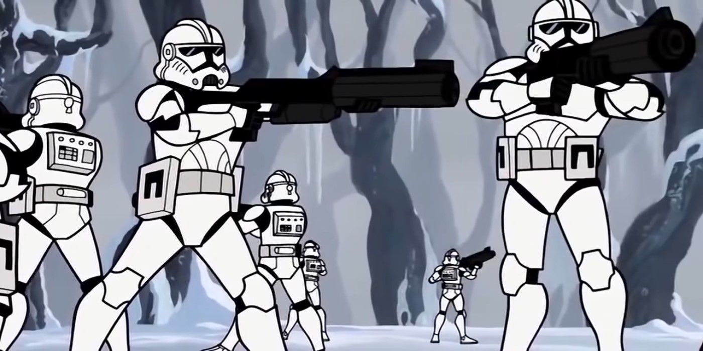 Clone Troopers in the Micro Series
