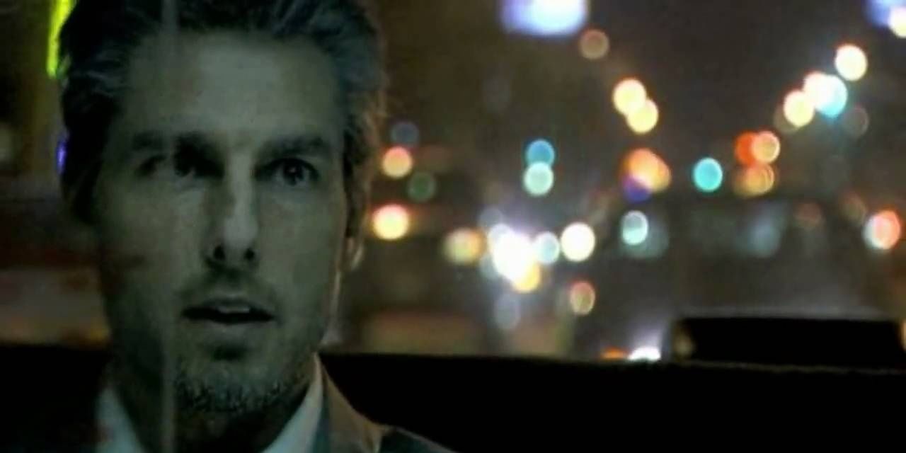 Tom Cruise with gray hair in Collateral