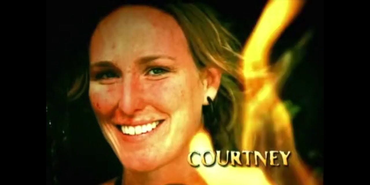 Courtney's title card on Survivor Panama.