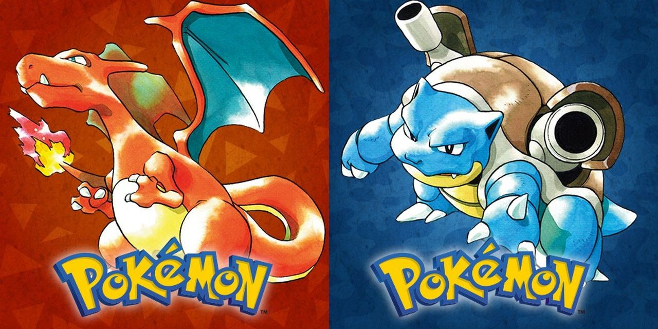 Cover art for Pokemon Red and Blue Version