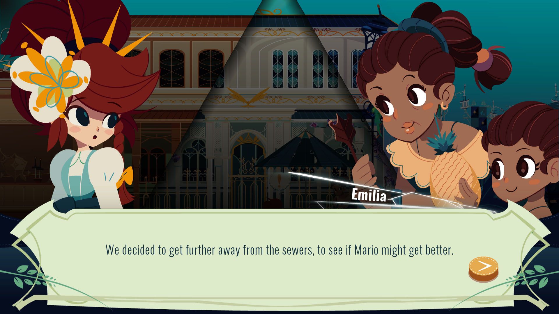 Cris Tales Screenshot Dialoge