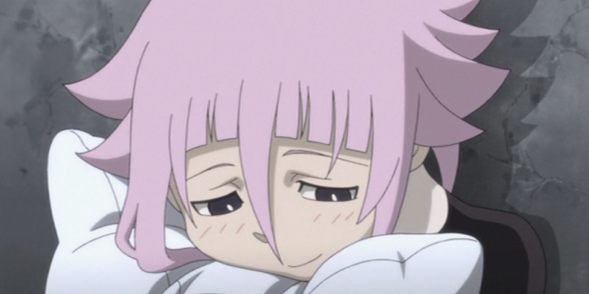 Crona with his pillow from Soul Eater