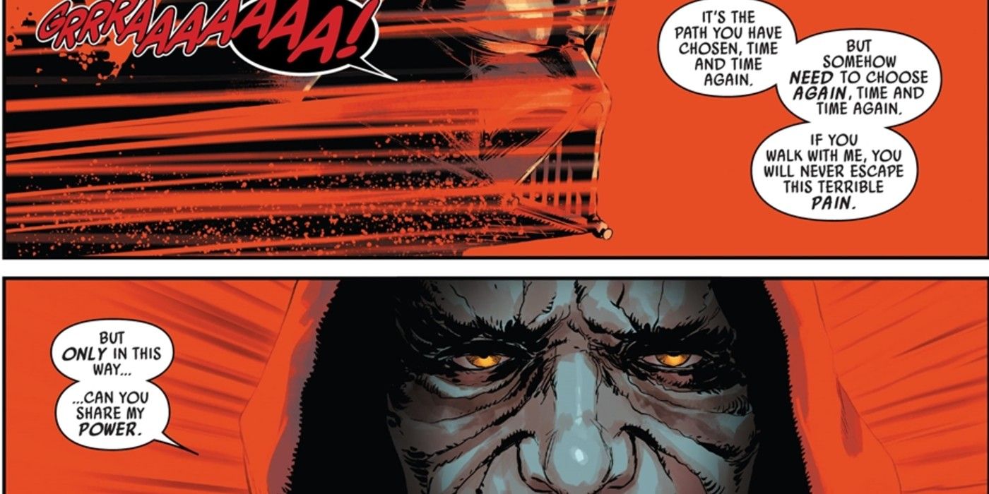 The Emperor offers ader an ultimatum on Exegol in the Darth VAder Comic