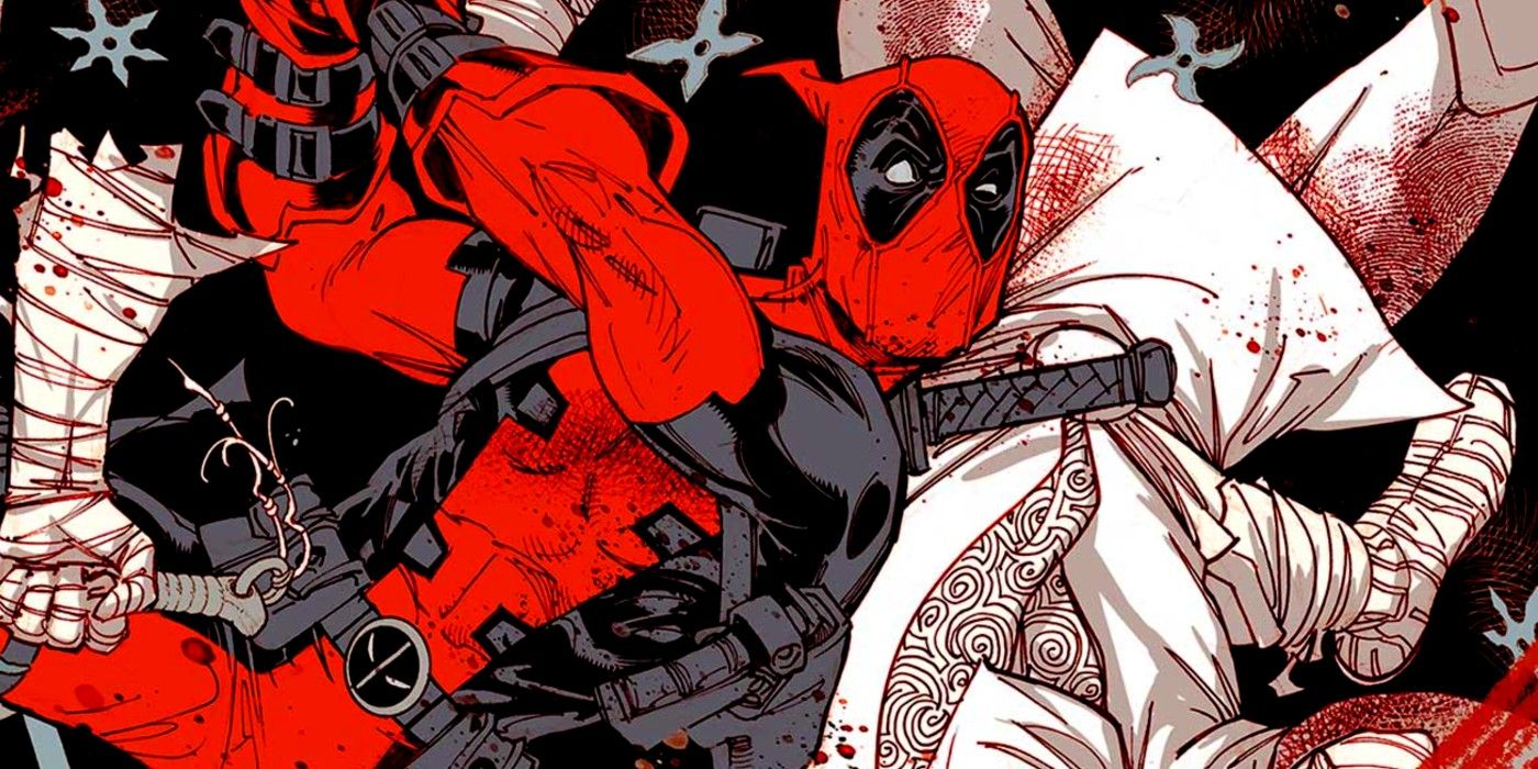 Deadpool Black White and Blood preview
