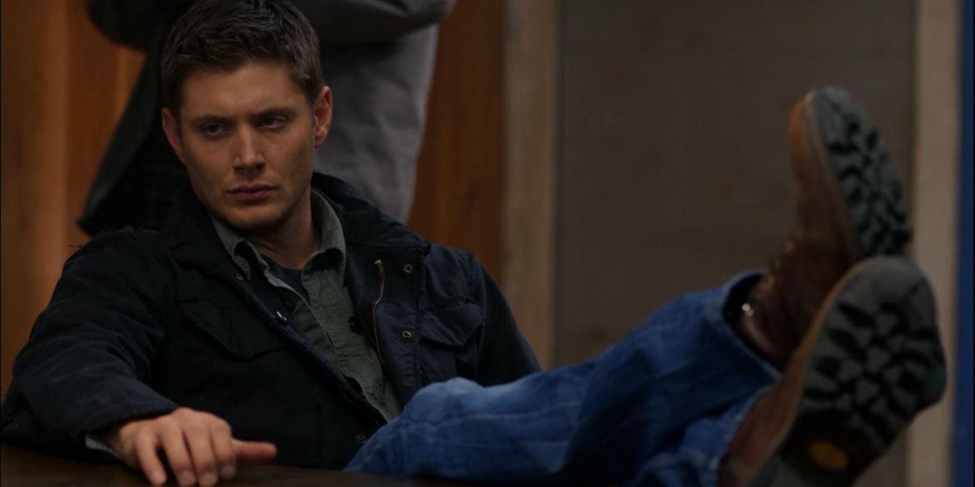 Dean keeps an eye on Samuel to make sure he is not infected by the Khan Worm in Supernatural