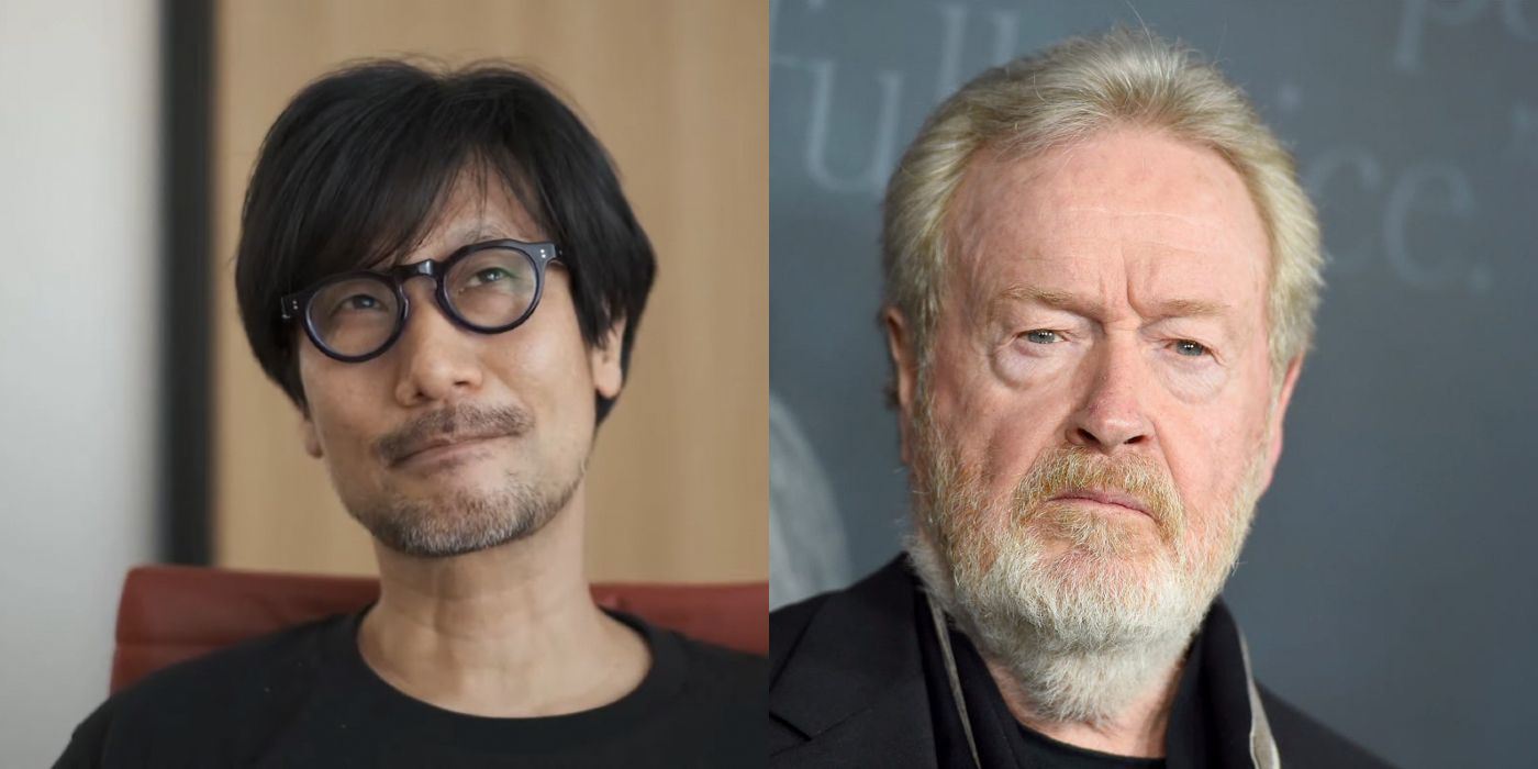 Director's of Death Stranding and Blade Runner, Hideo Kojima and Ridley Scott