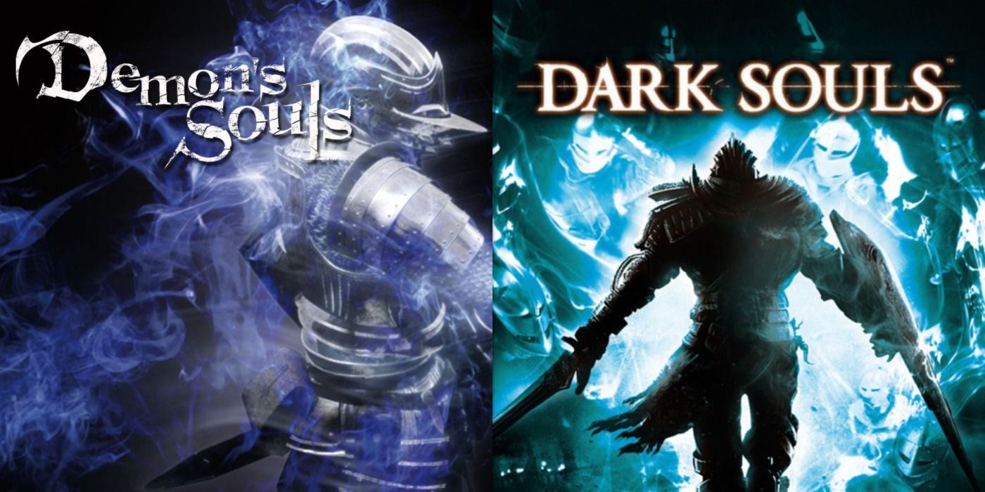 Cover art for the original Demon's Souls and Dark Souls