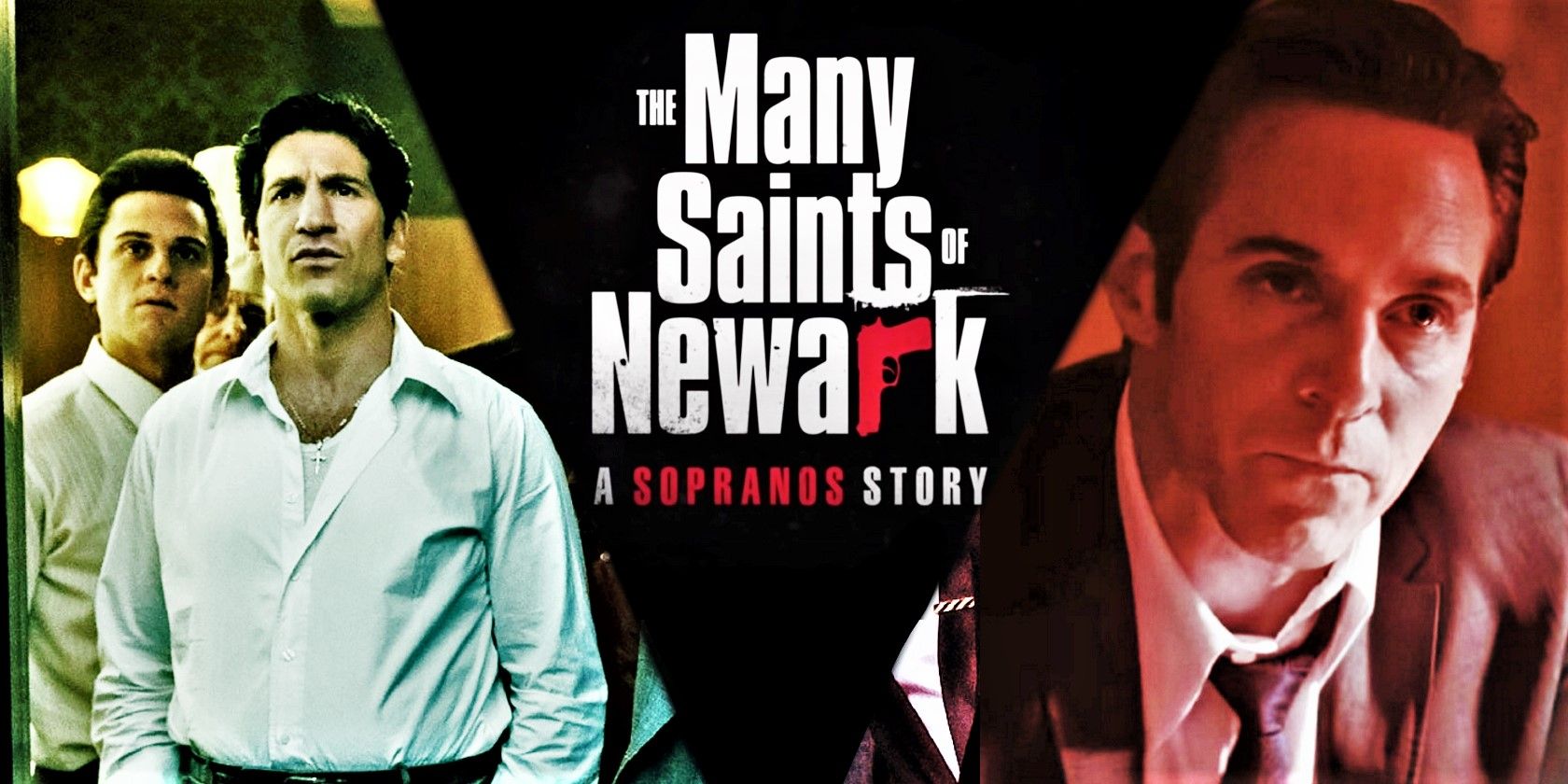 Dickie Moltisanti and the Sopronos in The Many Saints of Newark