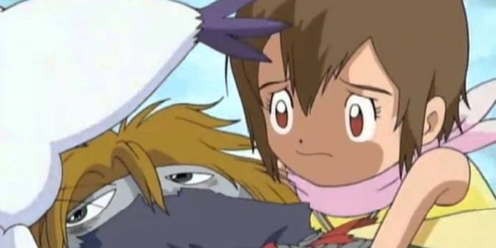 Still from the Digimon anime series.