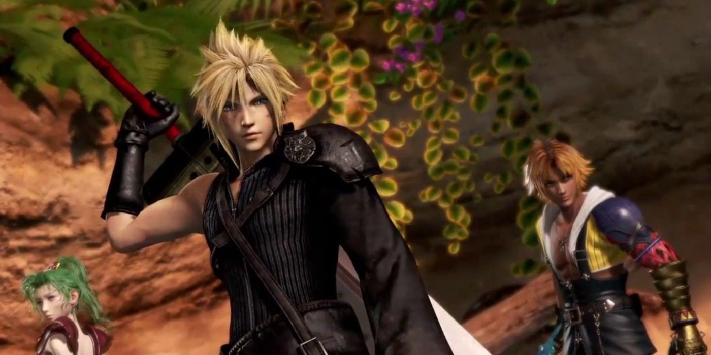 Dissidia Cloud Tidus Terra Final Fantasy Cover