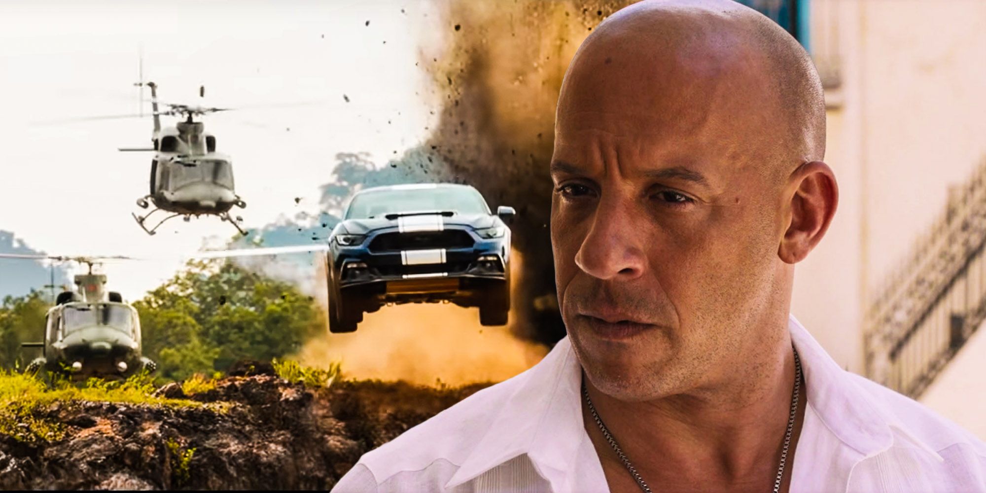 Dom Toretto Vin Diesel Fast and furious 9 out run landmines