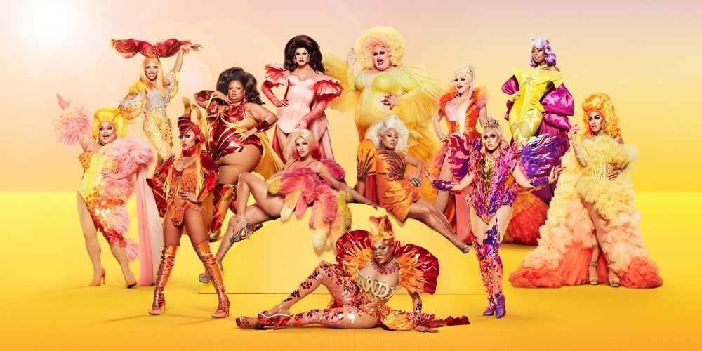 The queens of RuPaul's Drag Race: All-Stars 6 line up for their hero shot