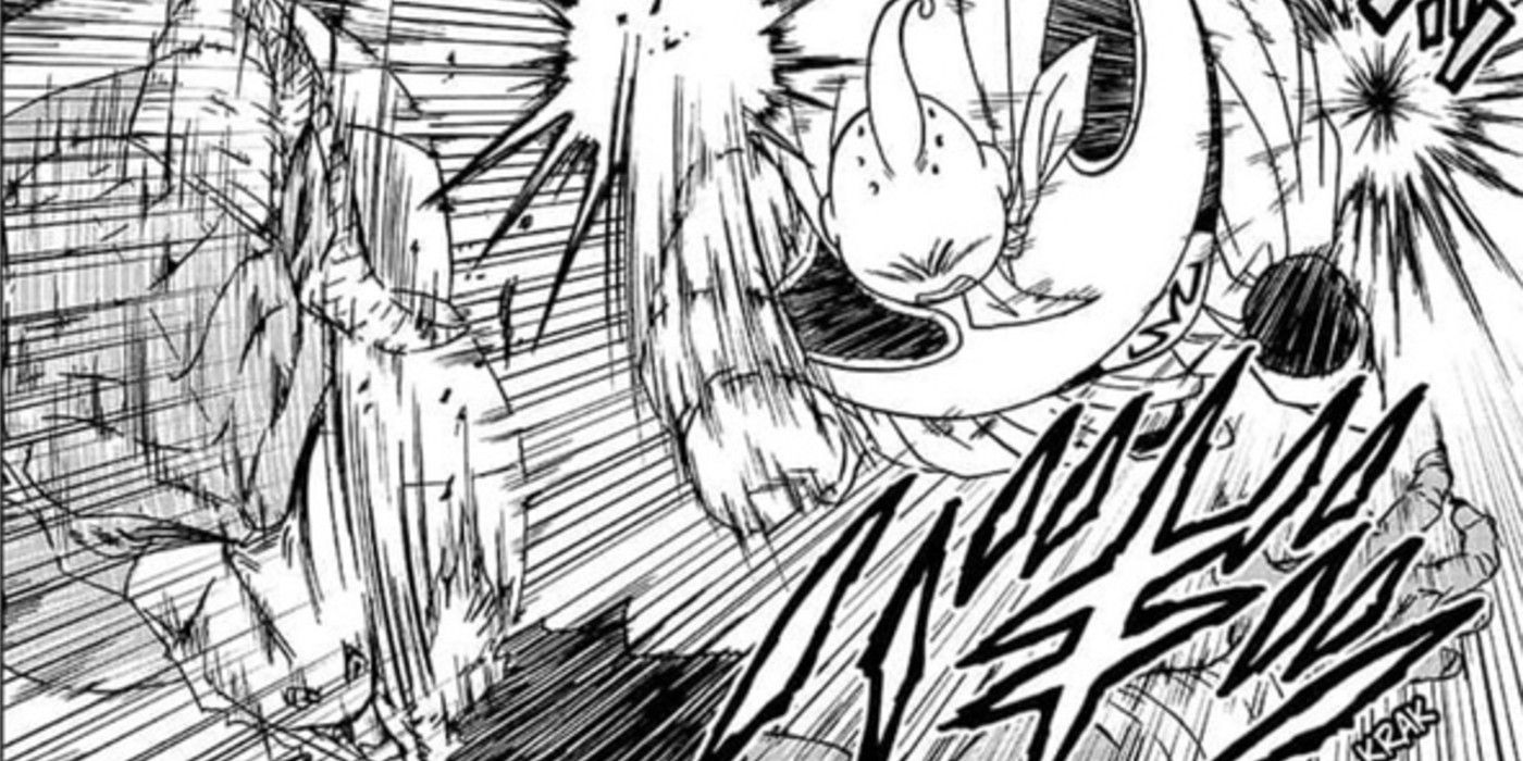A panel from the Dragon Ball manga