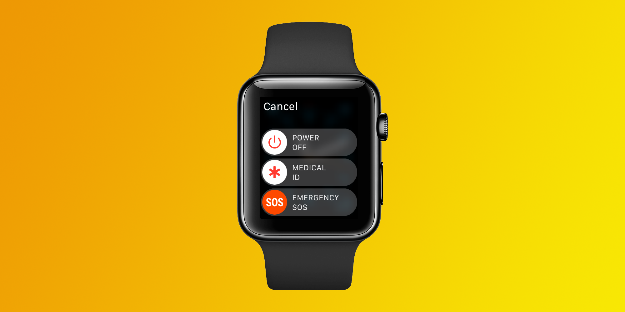 Emergency sos discount on apple watch