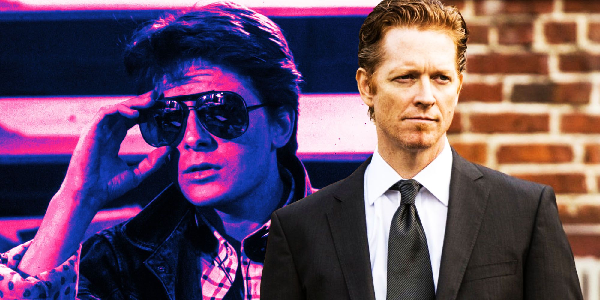 Eric Stoltz since being fired from Back to the future